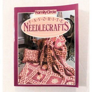 Family Circle Favorite Needlecrafts Vintage 1987 Vintage Craft Book Trade PB